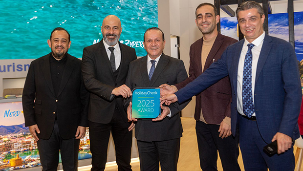 Salamis Bay Conti, HolidayCheck 2025 Ödülünü Almanya’da Aldı!